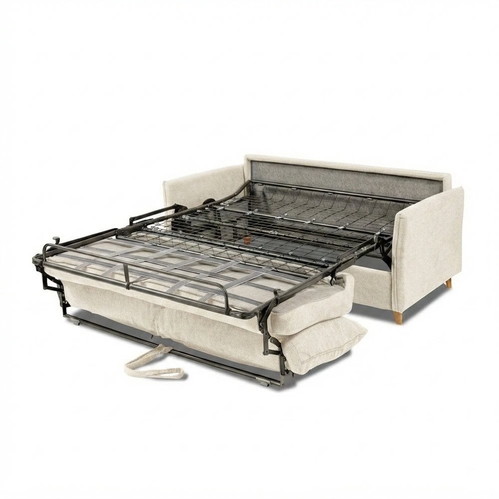 Canapé convertible express 120 cm tissu tweed Mistral – AUGUSTIN – Image 5