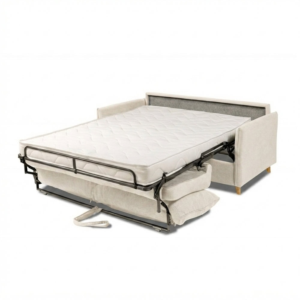 Canapé convertible express 120 cm tissu tweed Mistral – AUGUSTIN – Image 6