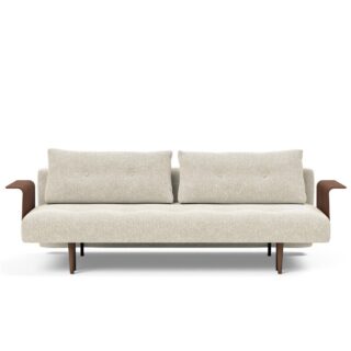 Canapé-lit avec accoudoirs couchage 140 x 200 cm – RECAST ARMS Innovation Living
