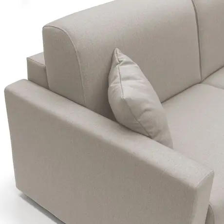 Canapé d'angle convertible et réversible tissu déhoussable Aubin – Image 3