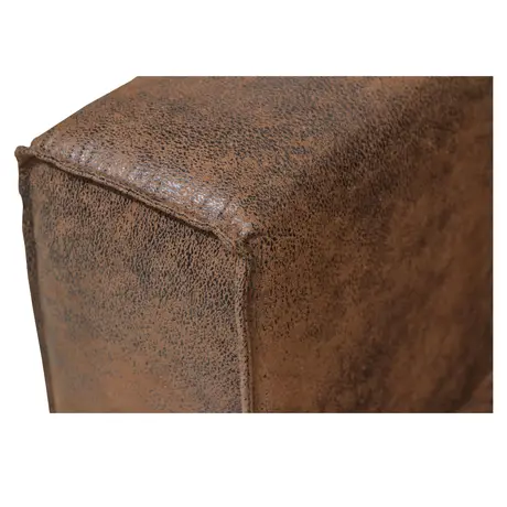 Canapé d'angle microfibre aspect cuir vieilli Pittsburgh – Image 3