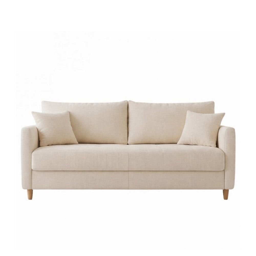 Canapé convertible express 120 cm tissu tweed Mistral – AUGUSTIN – Image 3